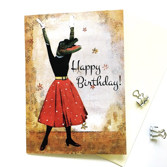 Carte Alligator Joyeux Anniversaire Crocodile Blanc Cartes De Etsy Carte Alligator Joyeux Anniversaire Crocodile Blanc Cartes De Etsy