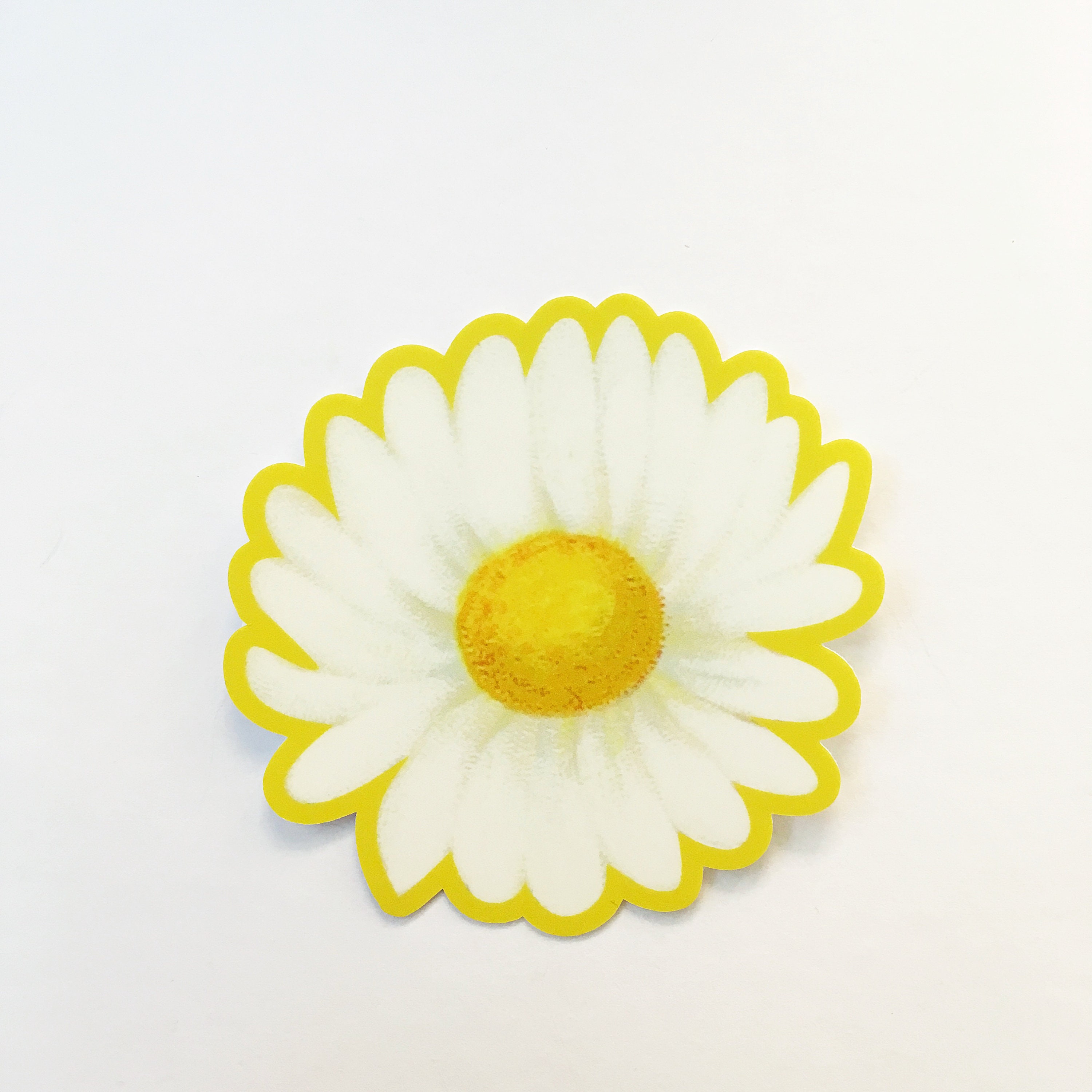 Daisy Vinyl Sticker Pack, Flower Laptop Stickers, Vintage Decal, Pretty Colorful Bulk Decals VSCO Phone Case, Illustrated Fun Hydroflask - Thumbnail 2