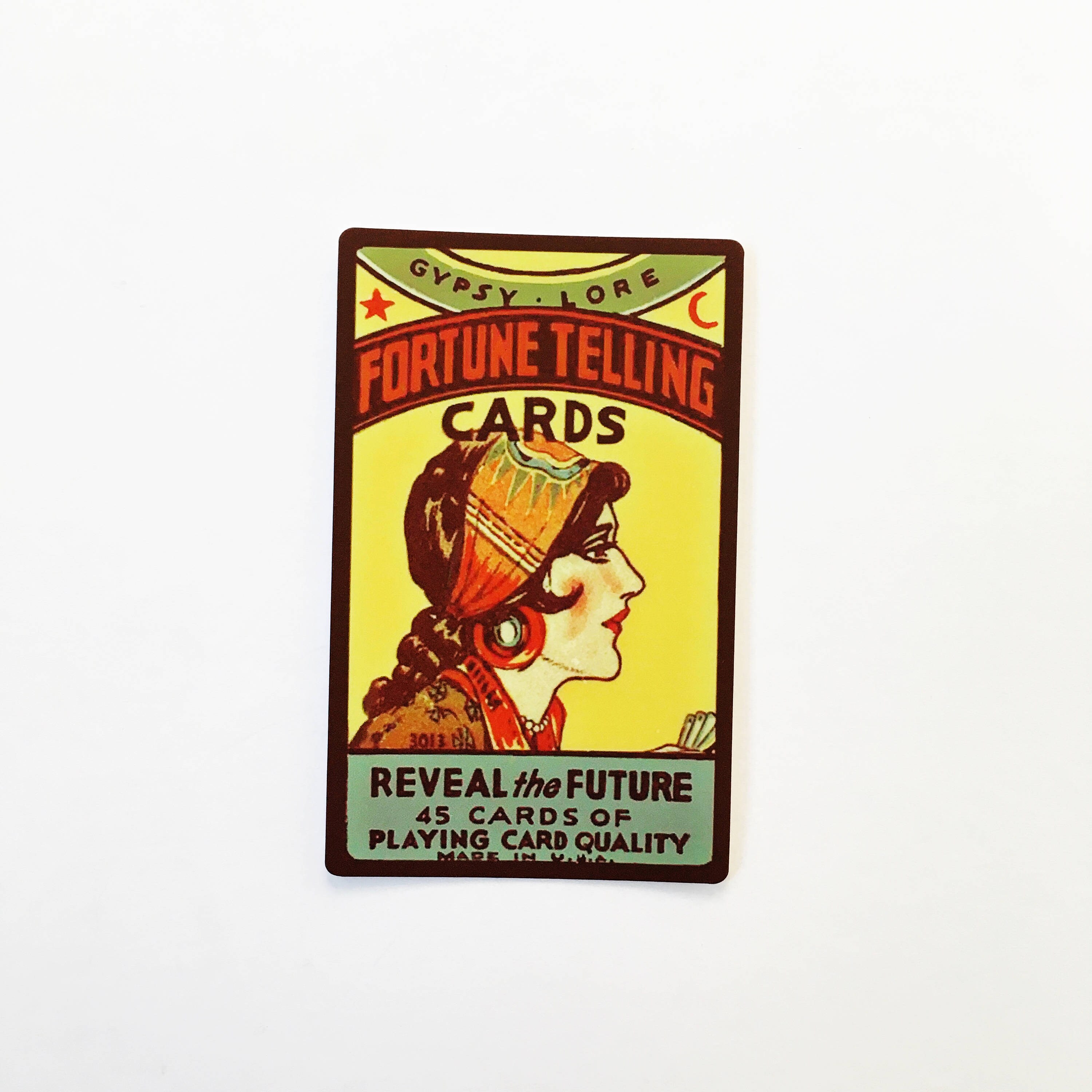 Fortune Teller Sticker, Fortune Telling Retro Vinyl Stickers Durable Laptop Sticker Pack Vintage Decal Psychic Witch Witchy Occult Wholesale - Thumbnail 2
