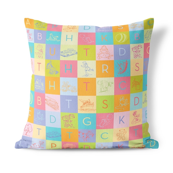 Alphabet Cushion Etsy