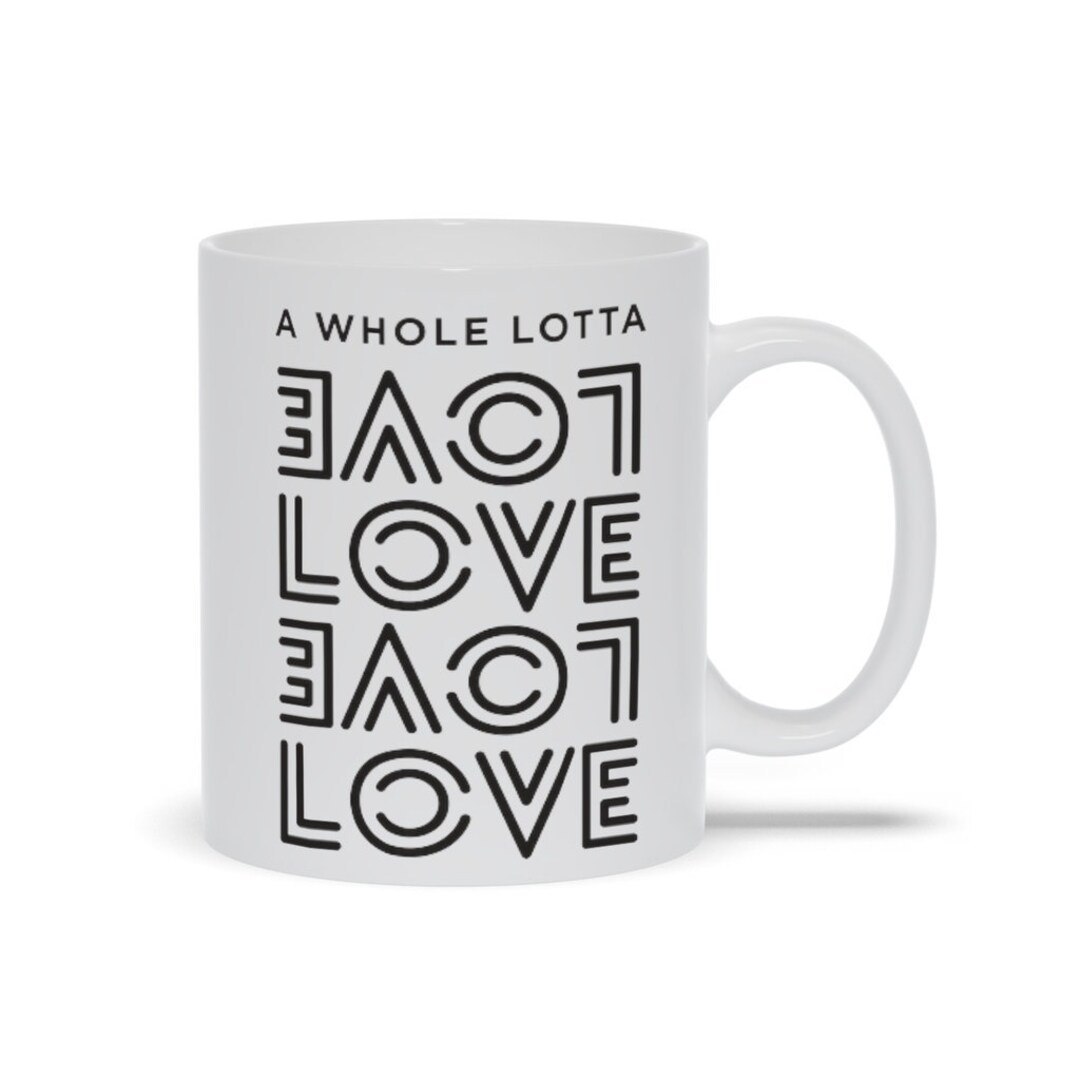 Love Quote Mug Led Zeppelin Song Lyrics Typography Mug Black Etsy