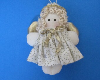 Handmade Christmas Tree Angel Ornament