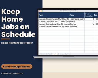 住宅メンテナンス追跡スプレッドシート、冬の住宅チェックリスト、Excel Google スプレッドシート、住宅メンテナンスログ、家庭用バインダー、2027年住宅プランナー