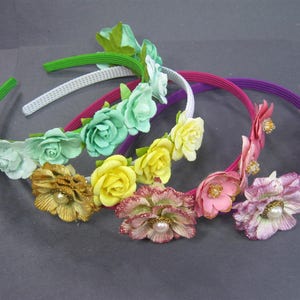 Fower Headband Hard Headband Girls Headband