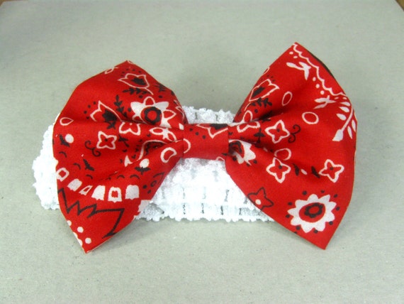 baby bandana bow