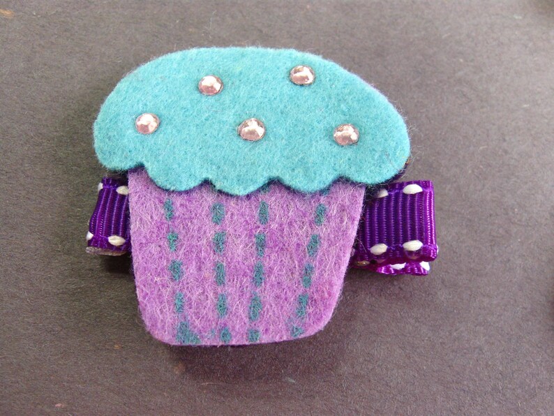 Cupcake Hair Clips Toddler Hair Clip Girl Hair Clip Girls Etsy