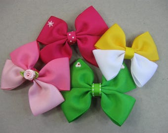 Hair Bows for Girls, Toddler Hair Bows, Girls Hairbows Christmas Gift Set