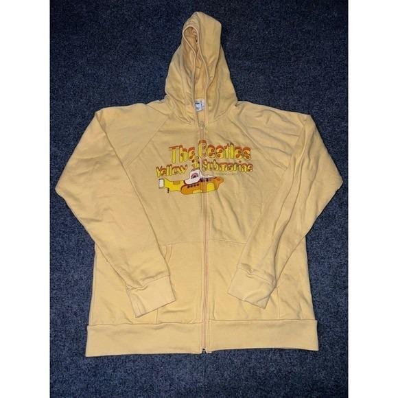 Y2k Zip up Hoodie Yellow - Etsy