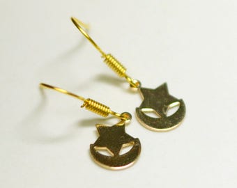 Sailor Moon Inspired Star and Moon Earrings