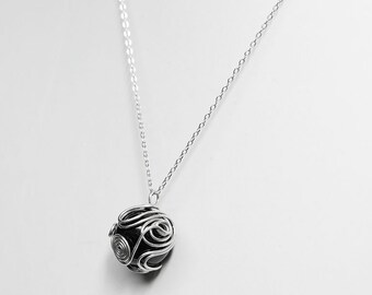 Final Fantasy VII Inspired Meteor / Black Materia Necklace - Etsy
