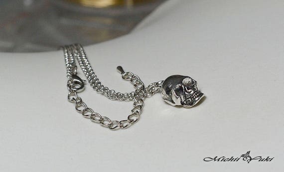 Final Fantasy XV Inspired Ignis Scientia Skull Necklace - Version