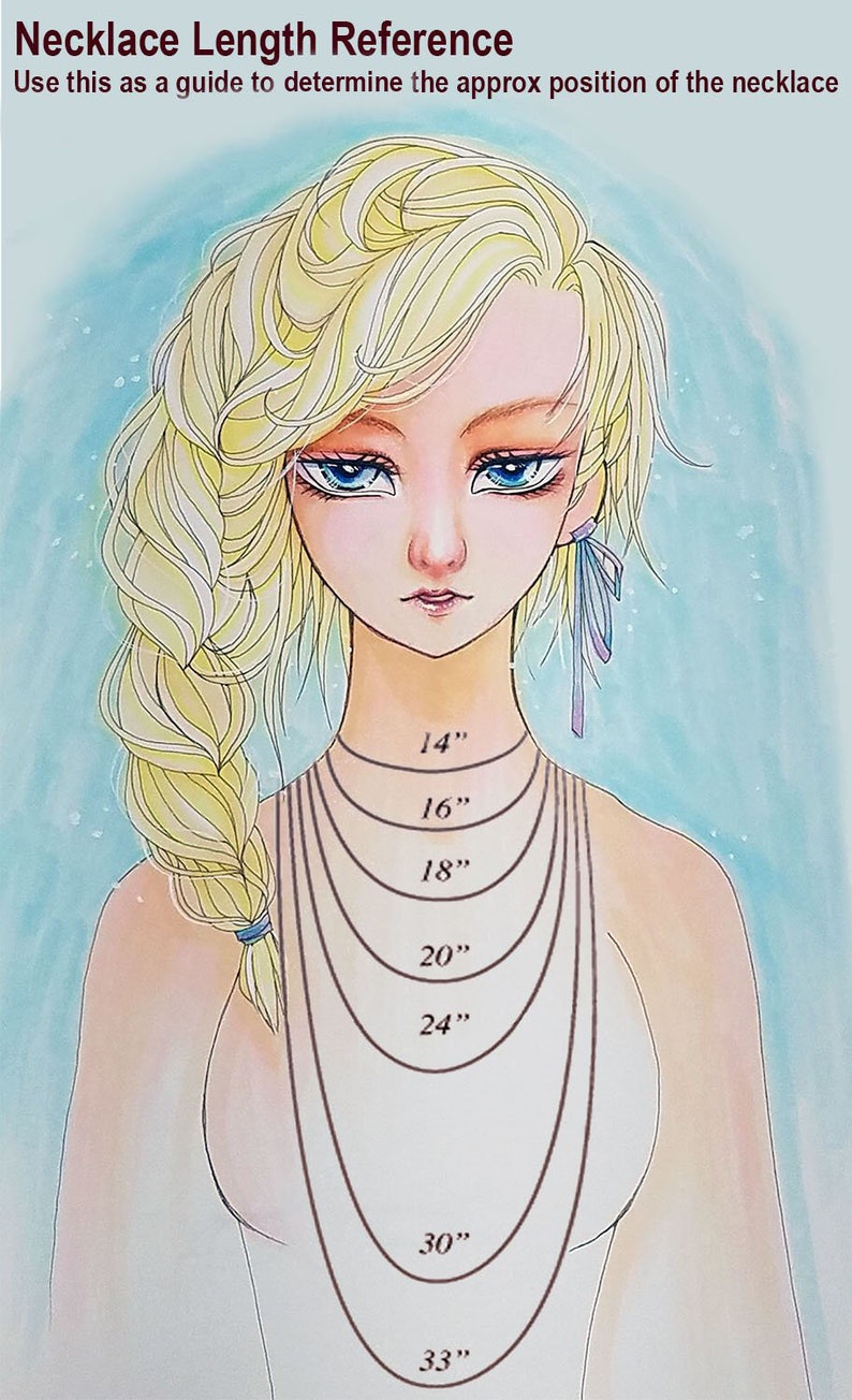 Large Howl/'s Moving Castle Blue Crystal Necklace