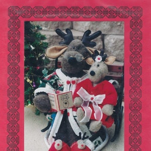 Creative Threads Grandpa and Baby Doe, 18&quot; and 11&quot; Dolls Sewing Pattern