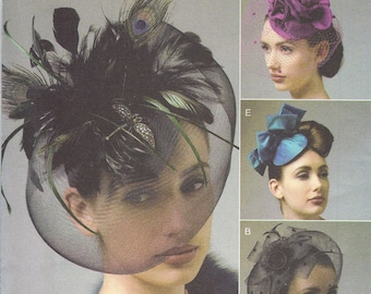 Vogue V8868 Hat Sewing Pattern, One Sizes Uncut