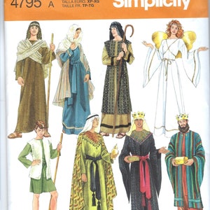Adult Nativity Costumes, Easter, Passion Play - Simplicity Sewing Pattern 4795