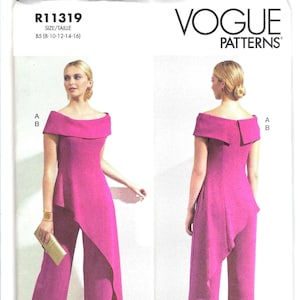 Vogue Sewing Pattern R11319, Womens Top and Pants Sewing Pattern, UNCUT, Tom and Linda Platt
