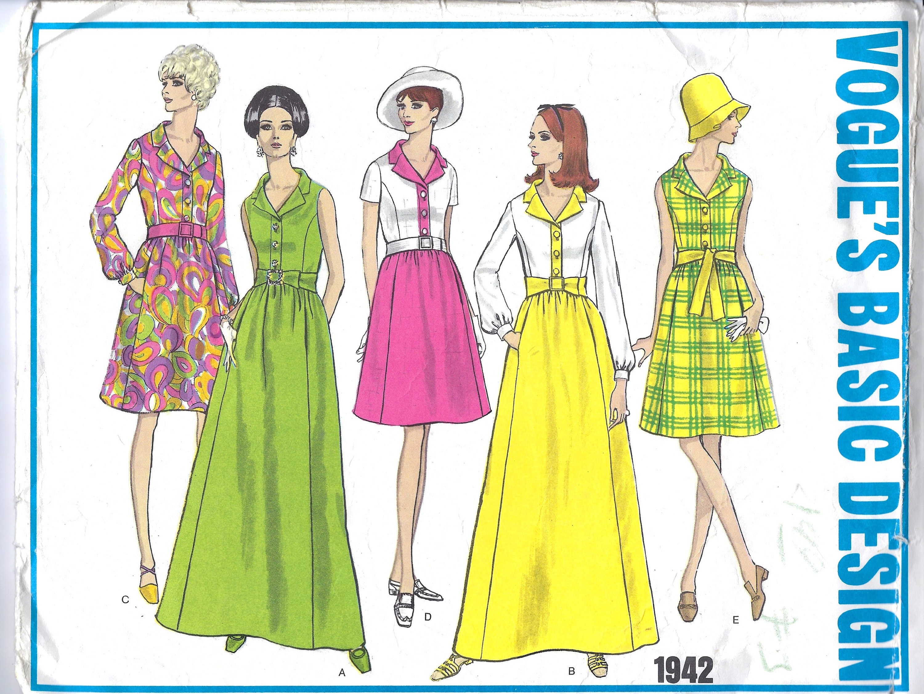 1942-modern Pattern Design Ebook-flat Pattern Making-sewing-fashion-design-techniques-253  Pages-digital Ebook Only NOT a Paper Book 