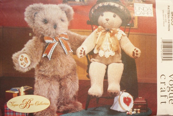 vogue stuffed animal patterns