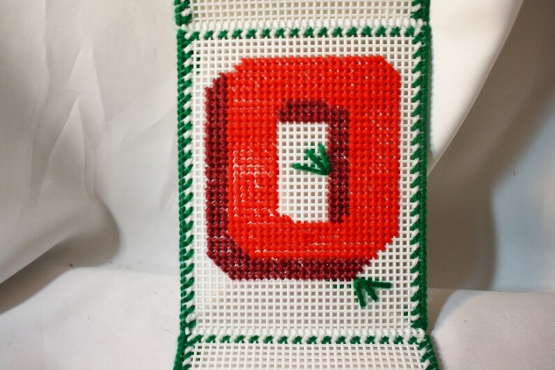 JOY Crewel Embroidery Finished Piece 20 by 5.25 Piece