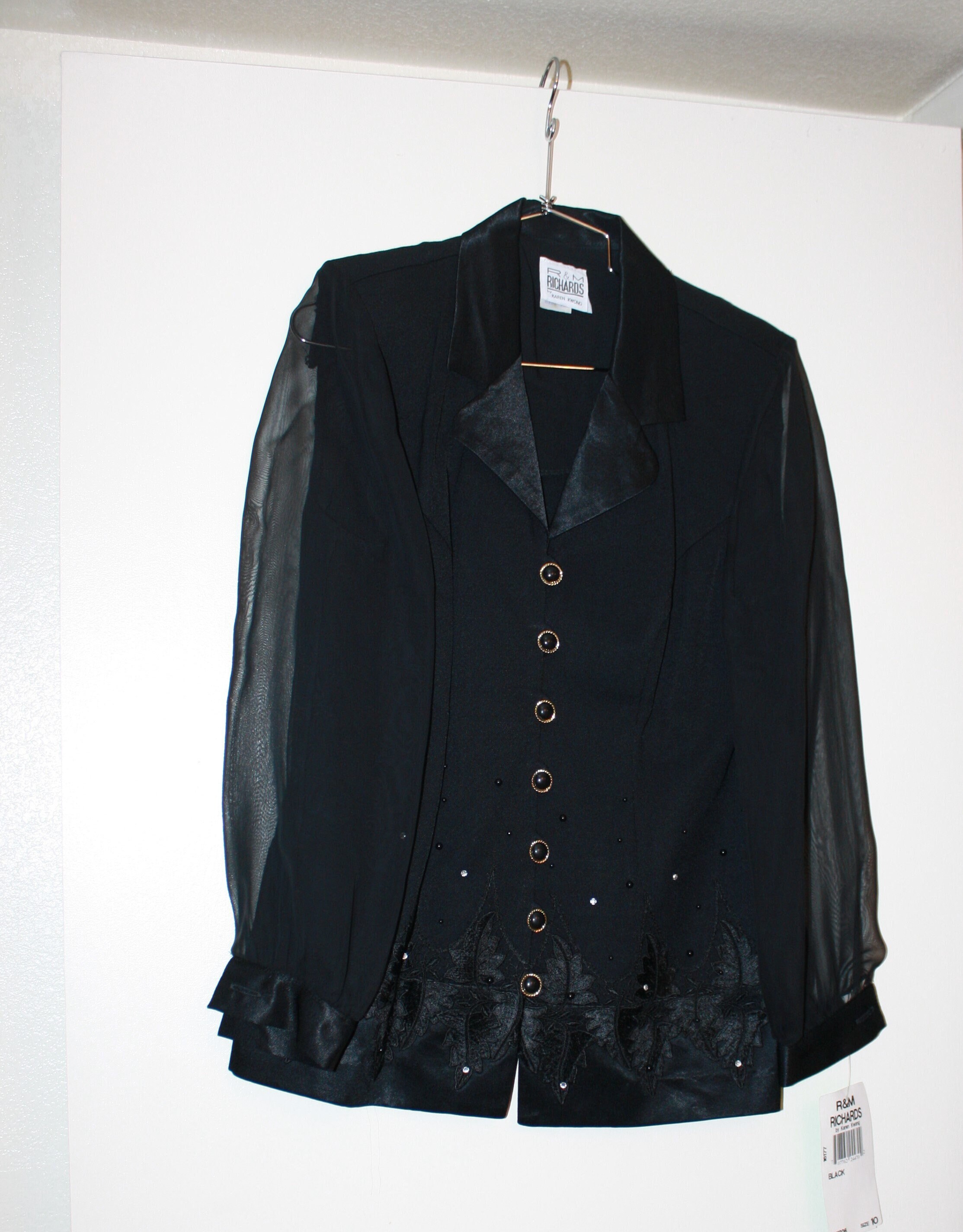 R \u0026 M Richards Dressy Pantsuit 2 Piece 