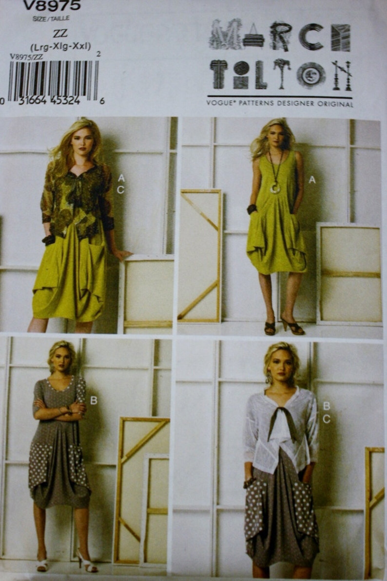 Womens Knit Dress and Jacket Vogue Sewing Pattern V8975 - Etsy