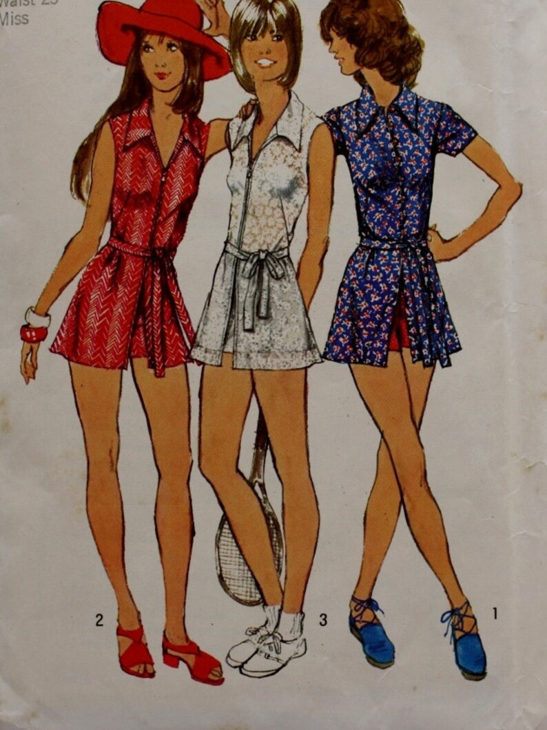 1970's tennis outfits