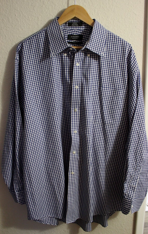 Nordstrom Men's Non Iron Classic Fit Dress Shirt Size 18 | Etsy