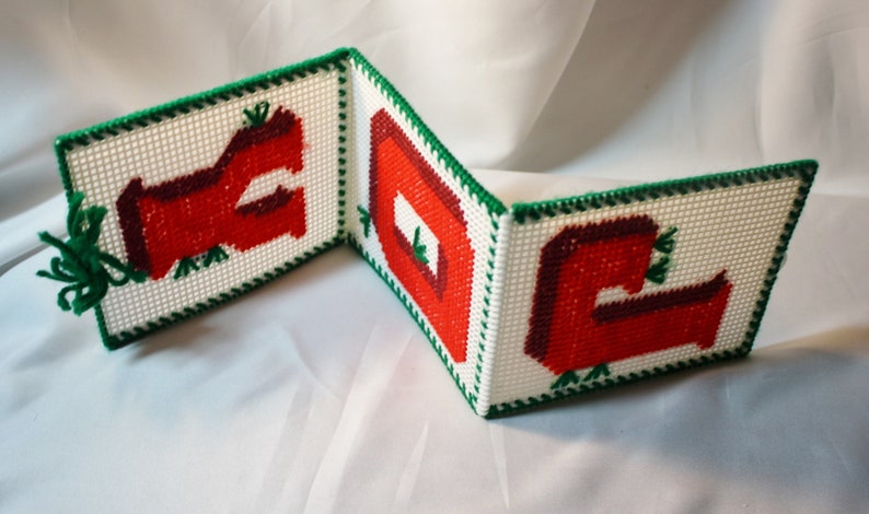 JOY Crewel Embroidery Finished Piece 20 by 5.25 Piece