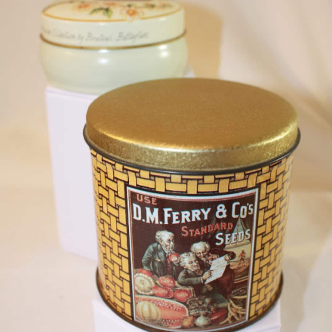 Vintage Ferry-morse Seed Company Standard Seed Tin - Etsy