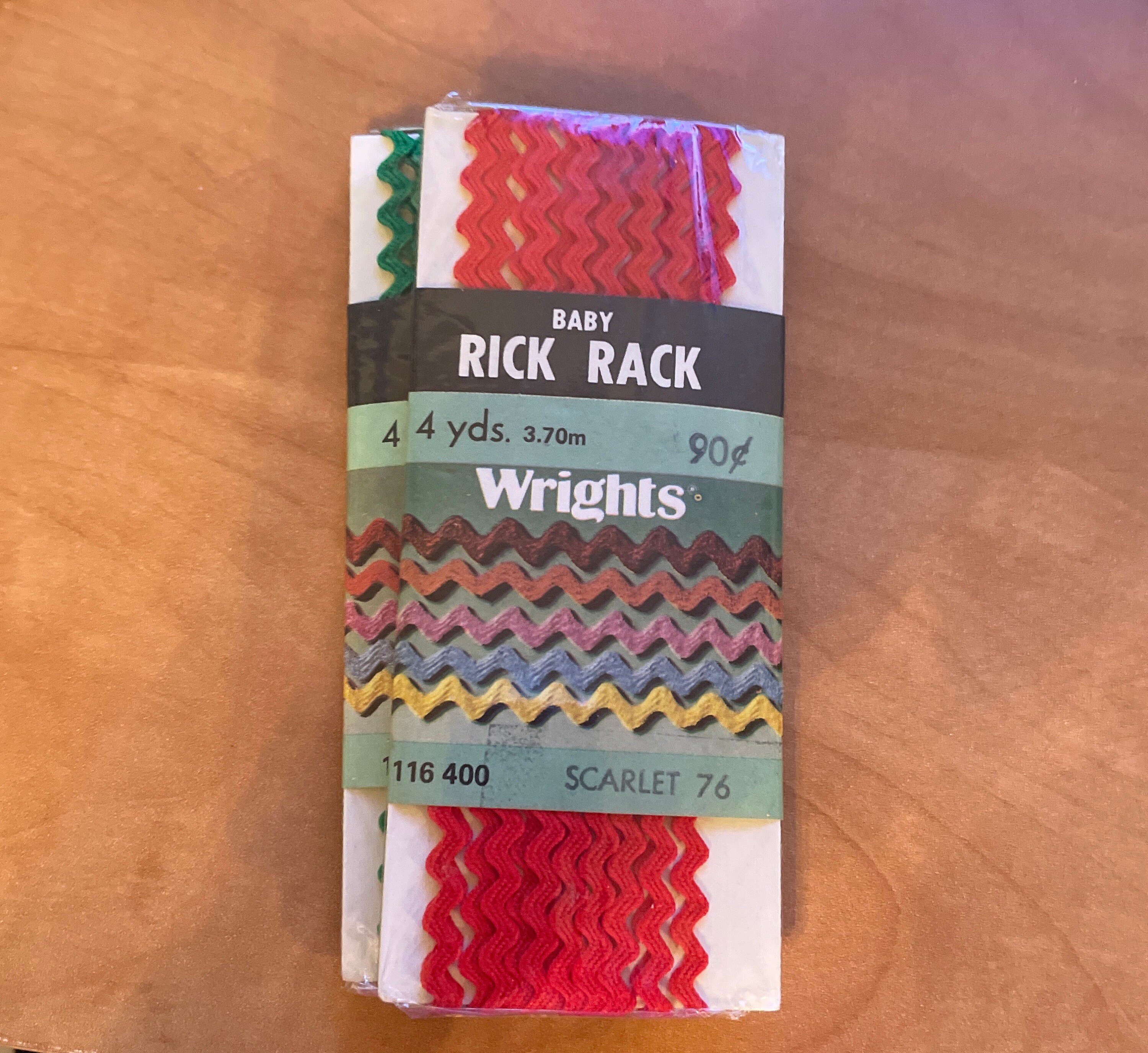 Wrights Baby Rick Rack Trim 4 yd Package Baby Crafts Trim Etsy