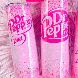 Soda Tumbler/Diet Soda Tumbler/Sublimated Tumbler/Custom Tumbler/Pink image 4