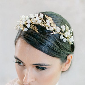 BRIAR Floral and Fern Headband image 1