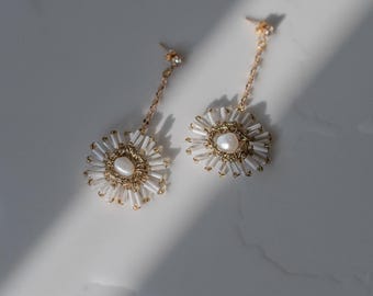 LEO | Star Beaded earrings