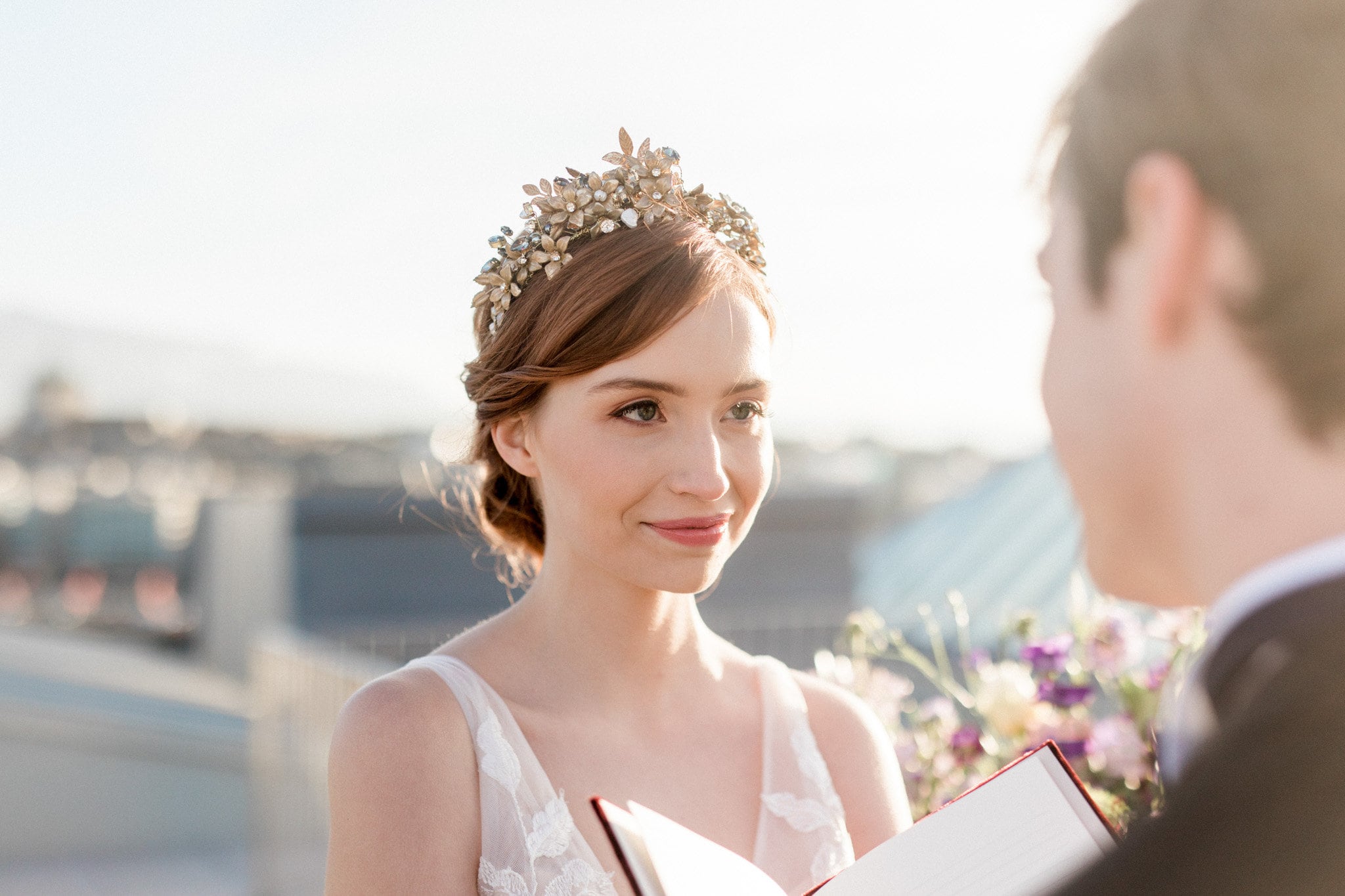 Paris Bridal Tiara Wedding Paris Wedding Tiara - Olivier Laudus main image 4