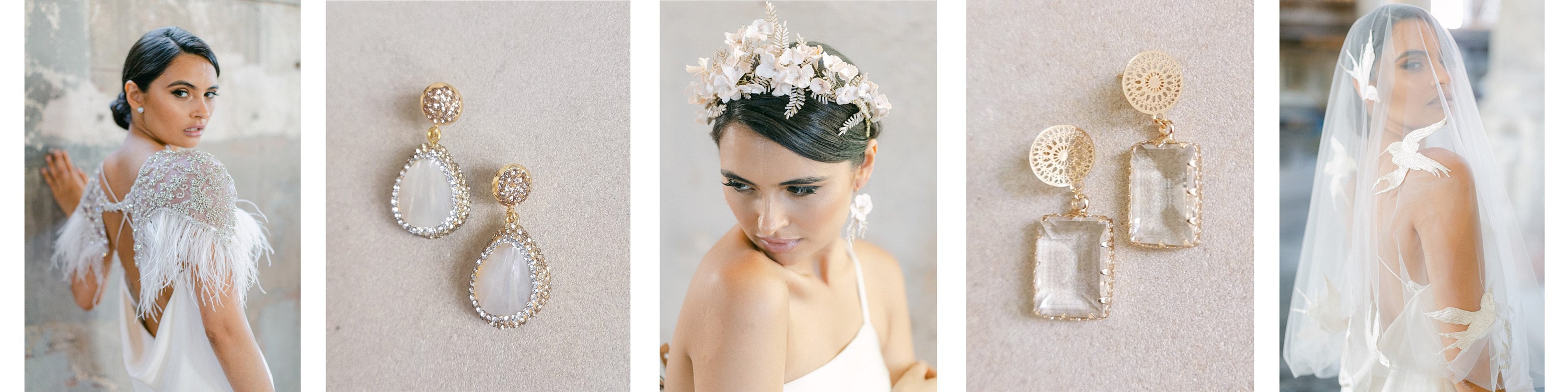 Crystal bridal headpiece Gibson Bespoke, UK GIBSONBESPOKE - Etsy main image 2