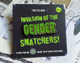 Horror Gender Enamel Pin Slime Edition