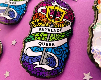 Keyblade Queer Enamel Pin