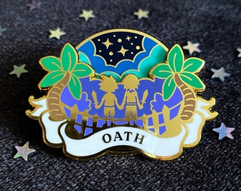 OATH - KH Sora & Riku Spinner Enamel Pin