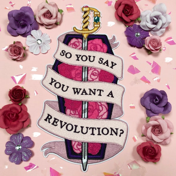 Revolution Back Patch