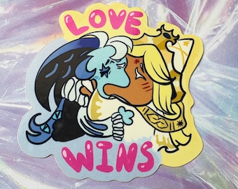 Shadowvanilla Love Wins Sticker