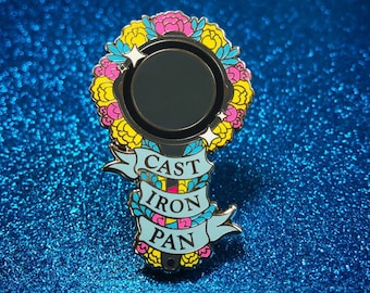 Cast Iron Pan Enamel Pin