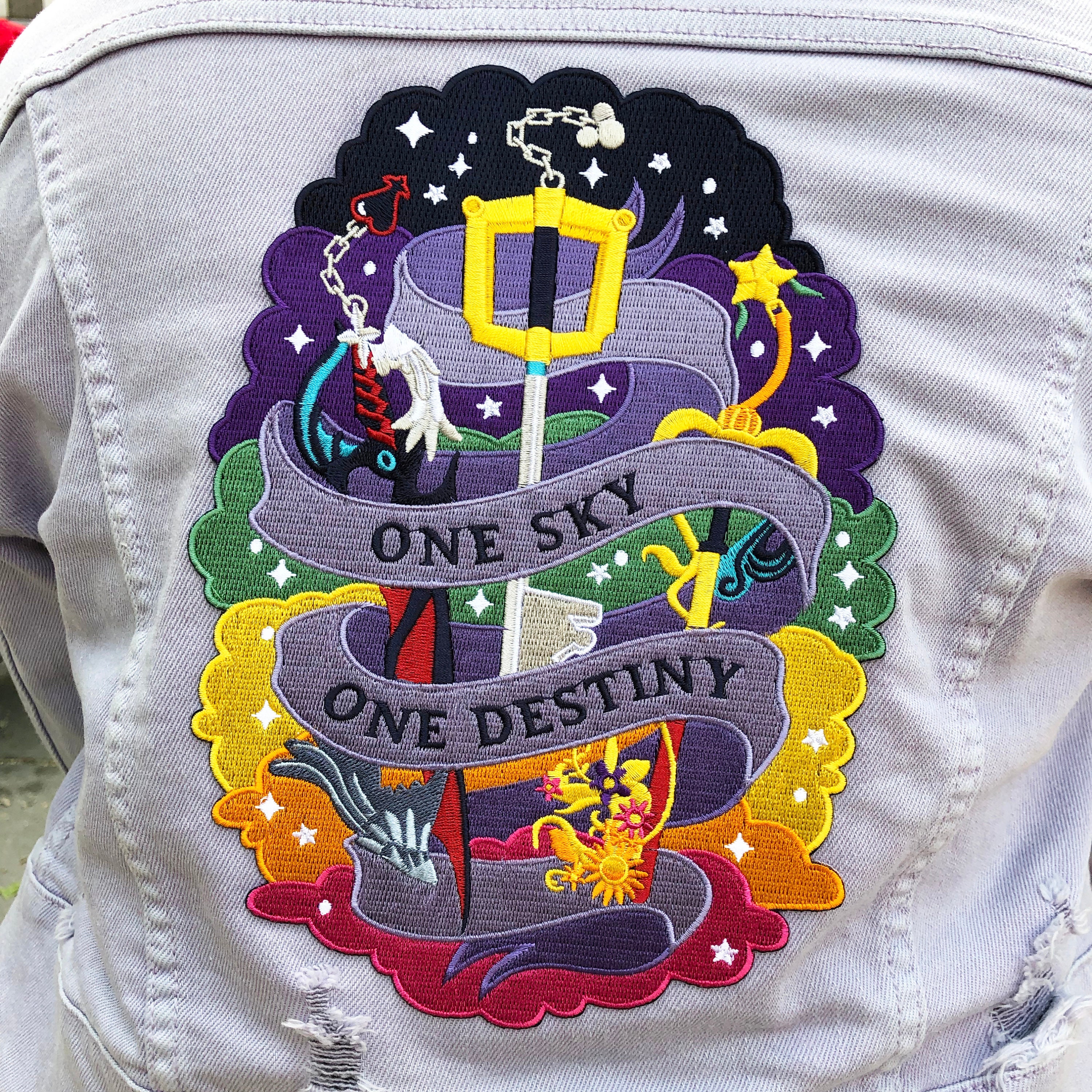 KH One Sky, One Destiny Embroidered Back Patch