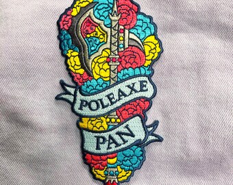 Poleaxe Pan Embroidered Patch