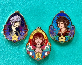 KH Destiny Trio Enamel Pins
