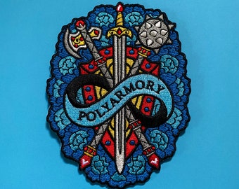 Geborduurde Polyarmory-patch