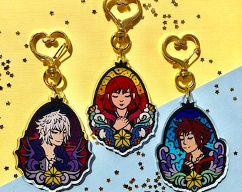 CLEARANCE: Kingdom Hearts - Destiny Trio Acrylic Keychains