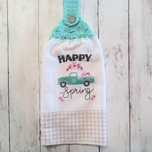 Hanging Kitchen Towels ~ Hanging Full Double Kitchen Towels