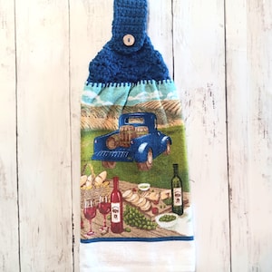 Hanging Kitchen Towels ~ Hanging Full Double Kitchen Towels