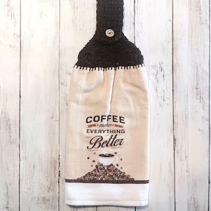 Hanging Kitchen Towels ~ Hanging Full Double Kitchen Towels