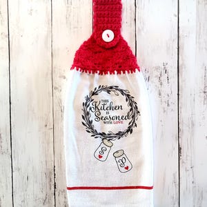 Hanging Kitchen Towels ~ Hanging Hand Towels ~ Hanging Dish Towels ~ Kitchen Towel